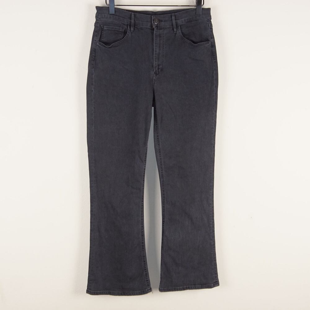 3x1 Cropped Bootcut Black High Rise Jeans Womens Sz 29